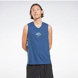 Reebok Sportswear Garment Tank Tops Reebok Les Mills Speed Sleeveless T-shirt