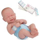 Real doll JC Toys La Newborn First Tear 14" Real Boy Baby Doll