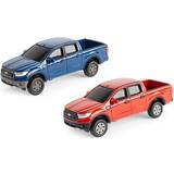 Tomy Cars Tomy 1/64 2019 Blue And Red Ford Ranger Toy Truck Set by ERTL 47168-Set