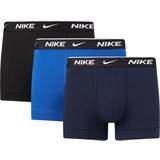 Nike M - Men Men's Underwear Nike Everyday Cotton Stretch Boxer Shorts - Black/Blue