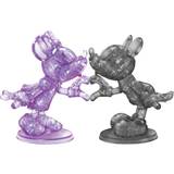 Bepuzzled 3D Crystal Puzzle Disney Minnie & Mickey (Black/Purple) 68 Pcs