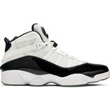 Quick Lacing System Basketball Shoes Nike Jordan 6 Rings M - White/Black/Concord