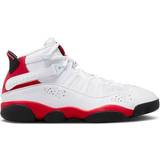 Quick Lacing System Basketball Shoes Nike Jordan 6 Rings M - White/Red/Black