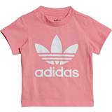 9-12M T-shirts adidas Infant Trefoil T-shirt - Bliss Pink (HK7502)