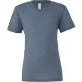 Bella Crew Neck Short Sleeve T-shirt - Denim Triblend