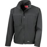 Result Mens Softshell Premium Layer Performance Jacket (Waterproof, Windproof & Breathable) (Workguard Grey)
