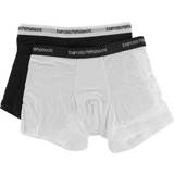 Emporio Armani Men's Underwear Emporio Armani Men's Mens Knit Pack Boxe Plain Boxer Shorts, Blu-Bianco