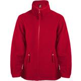 Red Fleece Garments SOLS Childrens/Kids North Zip-Up Fleece Jacket (14yrs) (Burgundy)