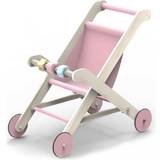 Moover Doll Clothes Toys Moover Wooden Dolls Stroller Pink