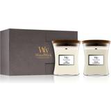 Wood Candlesticks, Candles & Home Fragrances Woodwick Fireside & Linen Scented Candle 275g 2pcs