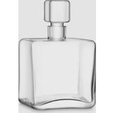 LSA International Whiskey Carafes LSA International Cask Whisky Square Decanter, 1L, Clear Whiskey Carafe