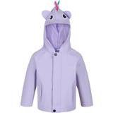 Outerwear Regatta Childrens/kids Unicorn Waterproof Jacket (lilac)