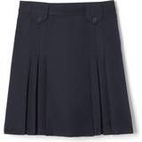 Pleated skirts - Polyester French Toast Girl's Front Pleated Skirt with Tabs