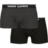 Urban Classics Boxershorts Pack Boxers Set charcoal