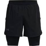 Shorts Under Armour Launch 5'' 2-in-1 Shorts Men - Black/Reflective