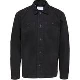 Selected Homme overshirt in washed