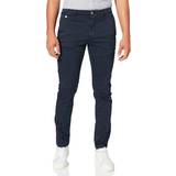 XS Jeans Replay Benni Regular Fit Cotton Blend Denim Jeans - Blue