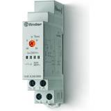 Kopplingsur & Trappautomat Finder 148182300000 TDR DIN rail 230 V AC
