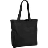 Westford Mill Recycled Cotton Oversized Tote Bag (One Size) (Black)