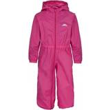 Red Tracksuits Children's Clothing Trespass Button Rain Baby Suit