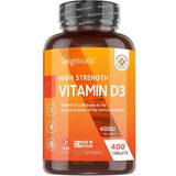 Immune System Vitamins & Minerals WeightWorld Vitamin D3 4000 IU Tablets 400 pcs