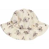 Cotton Bucket Hats Müsli Sommarhatt Flora Poplin Smörkräm Sommarhatt