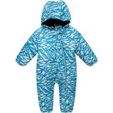 Stretch Overalls Dare2B Kid's Bambino II Waterproof Insulated Snowsuit - Dark Methyl Zebra Print