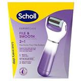 Scholl Foot Files Scholl 2-In-1 File & Smooth Electronic Foot File System