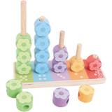 Stacking Toys Bigjigs Toys First Flower Stacker