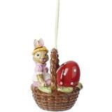 Easter Decorations Villeroy & Boch Bunny Tales Ornament in Basket Anna Multicolour Easter Decoration 6cm