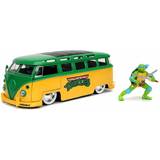 Play Set Jada Ninja Turtles VW 1962 Van & Leonardo Figur