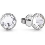 Guess Frontiers Earrings - Silver/Transparent