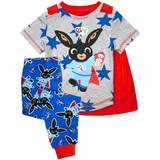 Multicoloured Night Garments Children's Clothing Bing Boy's Bing Bunny Long Pyjama Set