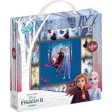 Stickers Disney Large Frozen II Sticker Box with Over 1100 Stickers on 12 Rolls with Anna & Elsa Designs Ideal for Scrapbooking and Crafts