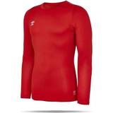 Base Layer Top Umbro Core LS Crew Baselayer - Red