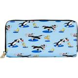 Loungefly Tweety and Sylvester 80th Anniversary Zip Around Wallet - Light Blue