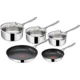 Tefal Cookware Sets Tefal Jamie Oliver Cooks Direct Cookware Set with lid 5 Parts