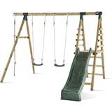 Swing Sets - Swings Playground Plum Giant Baboon Wooden Swing Set