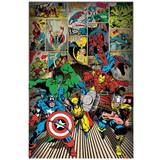 Marvel Here Come The Heroes Poster 61x91.5cm