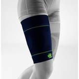 Blue Arm & Leg Warmers Bauerfeind Sports compression sleeves upper leg long