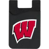 Black Pouches NCAA Wisconsin Badgers Lear Wallet Sleeve Black