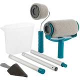 Paint Roller Set InnovaGoods Set of refillable, Anti-drip Paint Rollers Roll'n'paint 5 Pieces Paint Roller Set