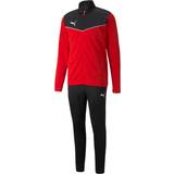 Men - Red Jumpsuits & Overalls Puma Individualrise Men's Football Tracksuit, Red/Black
