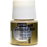 Pebeo Setacolor Opaque Fabric Paint shimmer gold 45 ml
