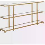 Steel Console Tables Hudson & Canal Greenwich Console Table