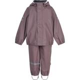 Zipper Rain Sets Mikk-Line Rainwear Jacket And Pants - Twilight Mauve (33144)