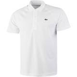 Lacoste Sportswear Garment Tops Lacoste Men's SPORT Breathable Abrasion-Resistant Interlock Polo Shirt - White