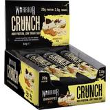 Warrior Dark Chocolate Peanut CRUNCH 12 Bars Protein Supplements 12 pcs