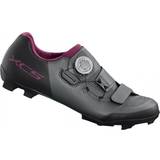 Quick Lacing System Cycling Shoes Shimano XC5 W - Grey