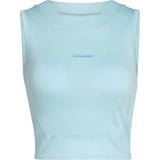 Icebreaker Sports Bras - Sportswear Garment Icebreaker Zoneknit Cropped Merino Sleeveless T-shirt